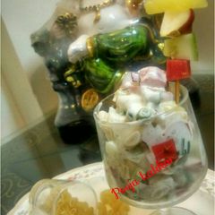 A picture of Russian fruit salad.