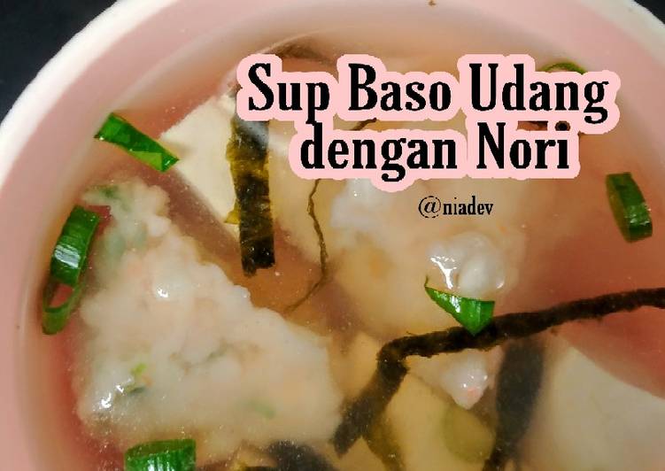 Sup Baso Udang Nori