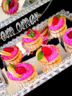 صورة لوصفة تارتوليت بالفراولة والشمندر 😋😋🍓🍓