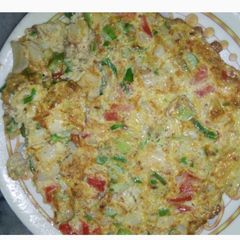 A picture of Egg omelette.