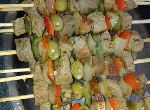Una foto de Brochetas 😋