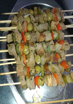 Una foto de Brochetas 😋