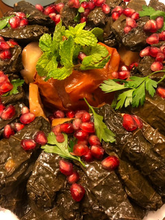 صورة لوصفة ورق عنب يلنجي