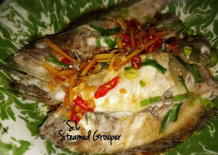 Tim Ikan Kerapu (Basic Steamed Grouper)