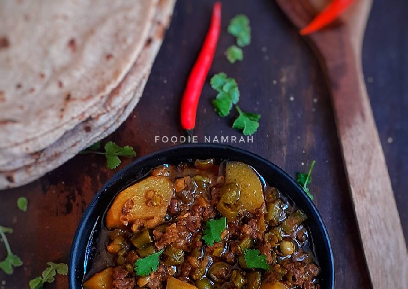 Mutton beans keema