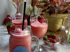 Foto resep 004. Fresh Strawberry Juice