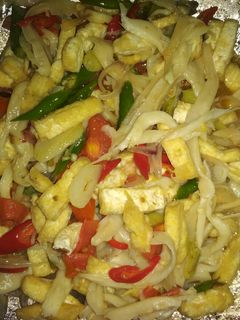 Foto resep Tumis Tahu Jamur Tiram