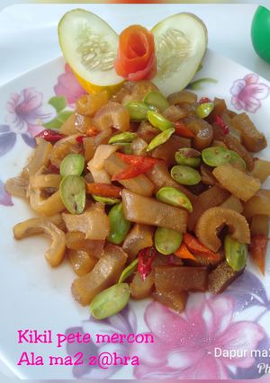 Foto resep Kikil pete mercon