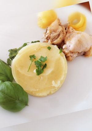 Foto di Primavera (coniglio al limone con tortino di patate)