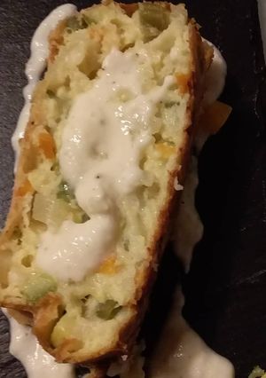 Foto di Sformato di verdure con crema di pecorino
