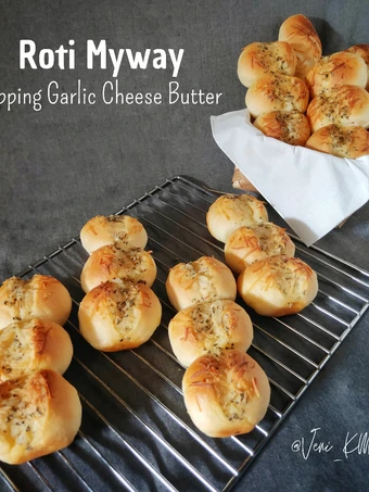 Cara Gampang Membuat Resep Roti Myway Topping Garlic Cheese Butter yang Lezat Anti Ribet, Lezat