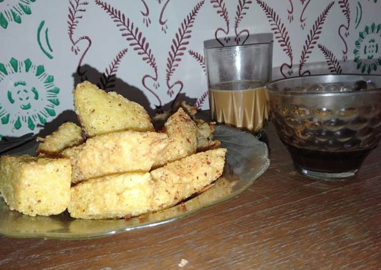 Bagaimana Membuat Ketan goreng, Enak Banget