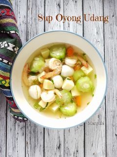 Foto resep Sup Oyong Udang
