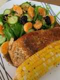 Lemon Honey Glazed Salmon