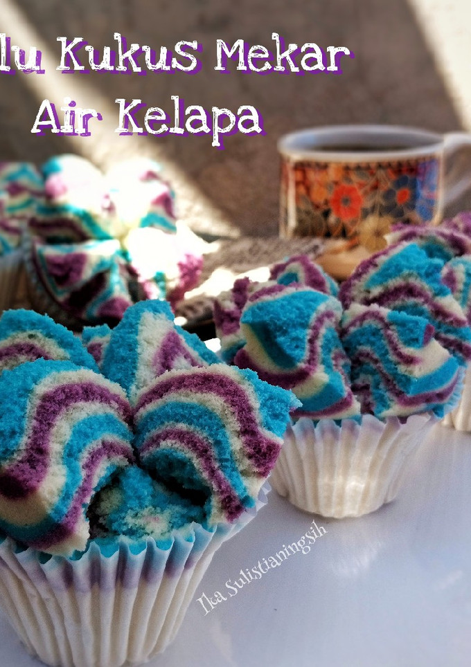 Foto resep Bolu Kukus Mekar Air Kelapa