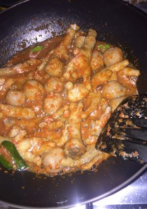 Foto resep Ceker baso mercon