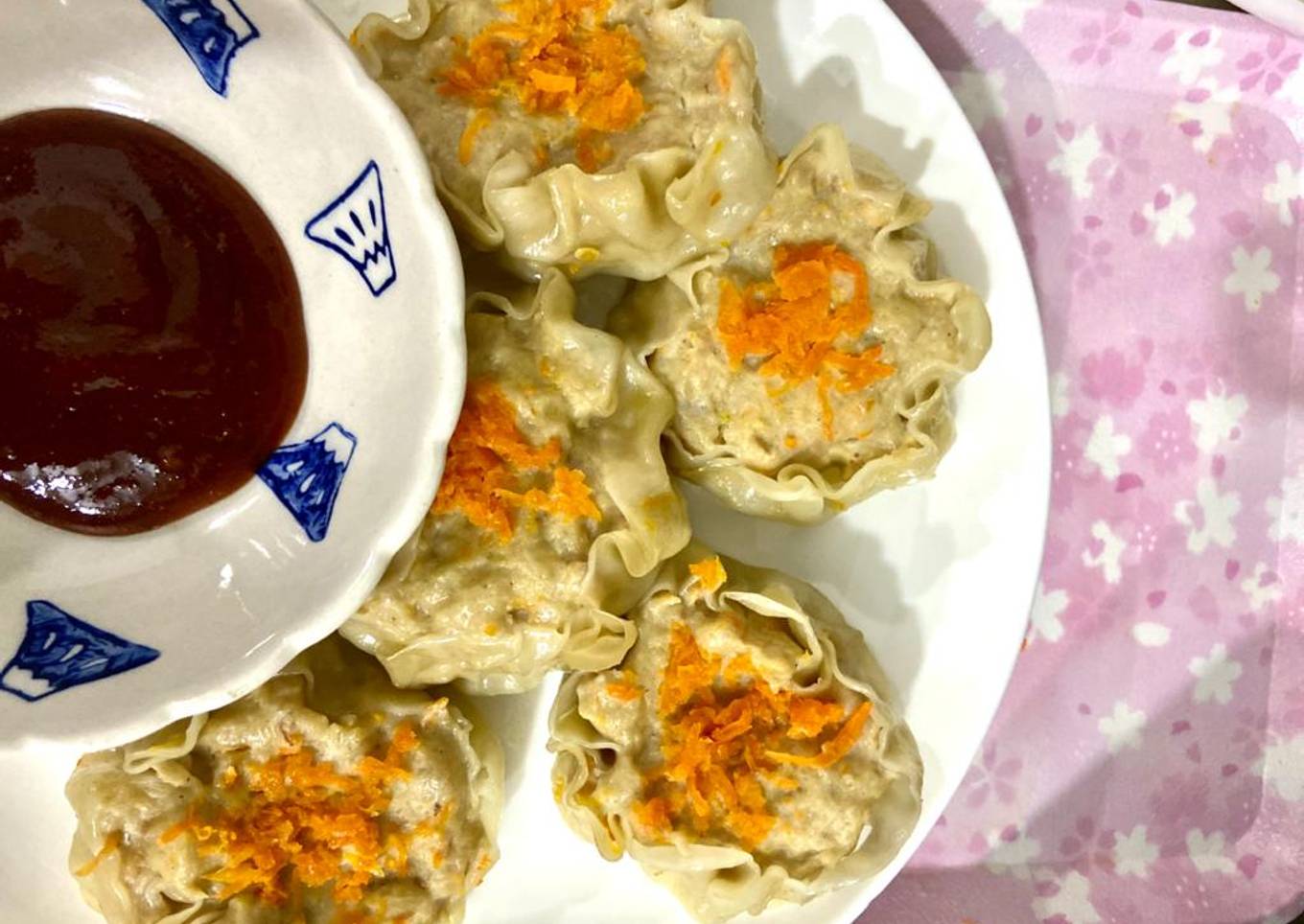 Dimsum ayam wortel