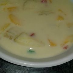 Fruit pudding A picture of Fruit pudding.