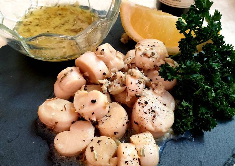 YUK DICOBA! Resep Rahasia Sauted Scallop rosemary