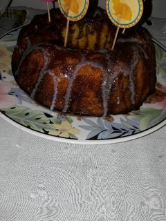 صورة لوصفة كيكه بدون بيض 🍰