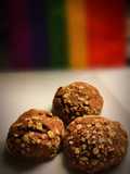 Cookies à l'avoine fourrés au Kinder Bueno