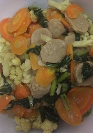 Foto resep Capcay Bakso
