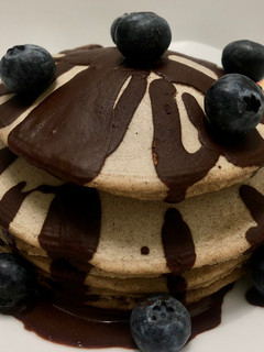 Una foto de Pancakes esponjosos sin azúcar