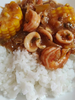 Foto resep Seafood Saus Padang