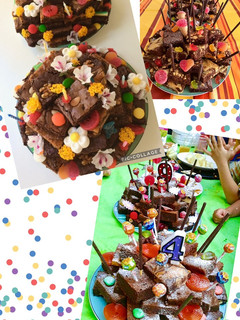 Foto di 114 · Montagna di brownies per una festa! (Brownies senza latticini)