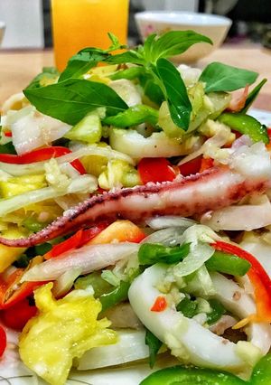 Hình của món Gỏi mực (sốt trộn ĐB).