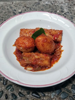 Foto resep Tempe, Telur bumbu bali