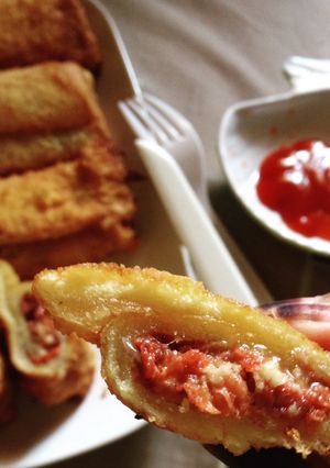 Foto resep Beef and cheese roll