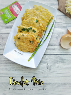 Foto resep Omelet Mie