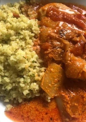 Tejszínes lecsós csirkemell recept fotója
