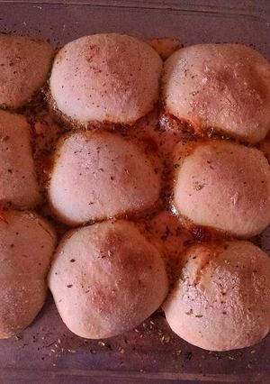 Una foto de Pizza en bolitas