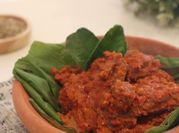 Gambar rendang daging susu