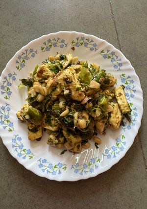 A picture of Paneer thecha.