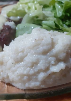 Una foto de Puré de coliflor keto 🤤