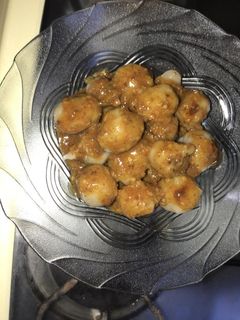 Foto resep Cilok isi ayam bumbu kacang