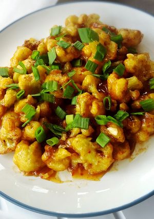 Foto resep Kembang Kol Goreng Tepung Saus Jeruk