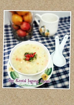 Foto resep SUP KENTAL JAGUNG AYAM
