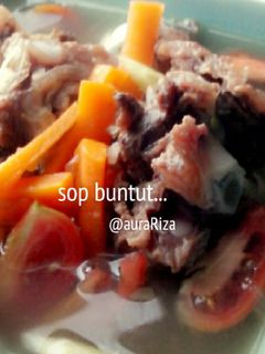 Foto resep sop buntut