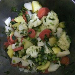 A picture of Mix vegitable.
