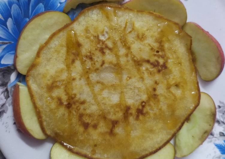 Simple Way to Prepare Quick Eggless Pancake