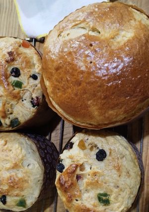 Una foto de Pan dulce sin azúcar