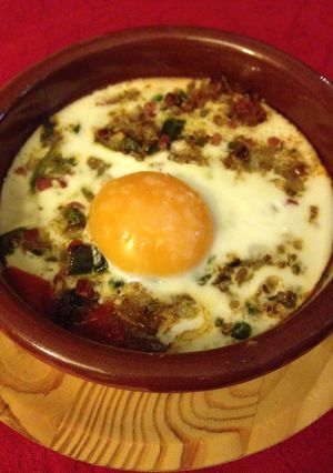 Una foto de Huevos al horno