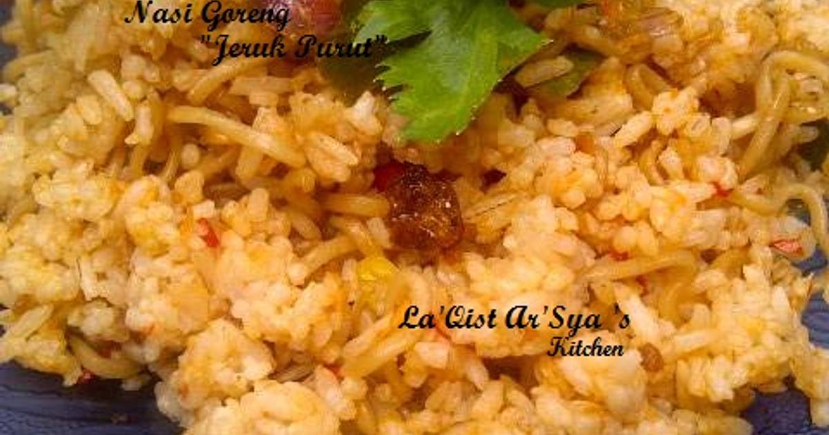 9 resep  nasi  goreng  jeruk  purut enak dan sederhana Cookpad