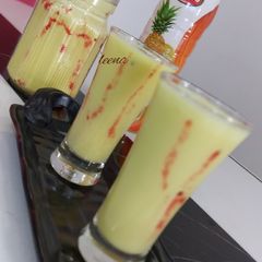 Pinacolada lassi A picture of Pinacolada lassi.