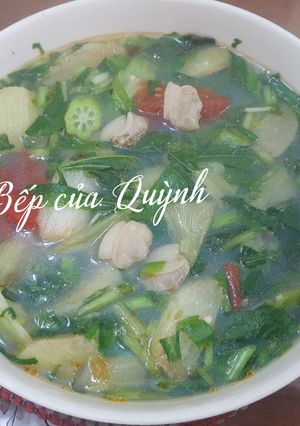 Hình của món Canh chua nghêu.