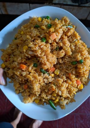 Foto resep Nasi Goreng Salmon Asap